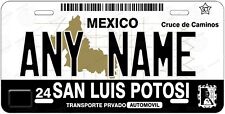 San Luis Potosi Mexico 01 Any Text Personalized Novelty Auto Car License Plate  picture