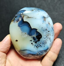 TOP 242.7 G  Natural Polished Aquatic Plants Agate Crystal Madagascar FF90 picture
