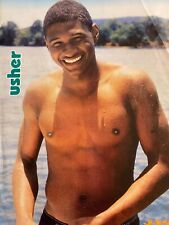 Usher, Shirtless, Full Page Vintage Pinup picture