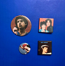 Vintage Mick Jagger-ROLLING STONES 6 pins button-FREE SHIP picture
