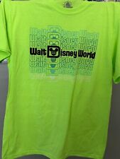 Disney Tee with Vintage Disney Logo Lime Green picture