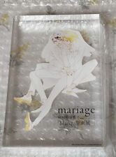Doukyusei Home Asumiko Nakamura Acrylic Block mariage blanc Exhibition Rare picture