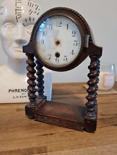 Antique  1930s  A C Wuttenburg Germany Wooden Mantle Clock picture