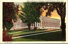 Postcard Baker Laboratory of Chemistry Cornell University Ithaca NY Vintage picture