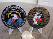 CIA Information Operations Center IOC Cyber Security Spy vs Spy Challenge Coin picture