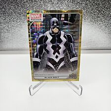 2023 Marvel Platinum Black Bolt Seismic Gold Card #198, 03/10 RARE picture
