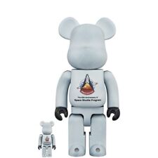Medicom Toy BE@RBRICK Bearbrick 400% + 100% SPACE SHUTTLE Authentic Goods picture