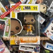 Funko Pop！Kobe Bryant #11 Yellow Jersey Retired Vaulted “MINT” - W/Protector New picture