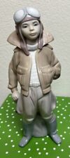 Lladro 6451 Little Pilot Retired No Box Mint Condition Lovely Gift Rare picture