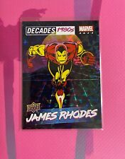 2020 Upper Deck Marvel Ages IRON MAN D8-8 Decades 2010s James Rhodes picture