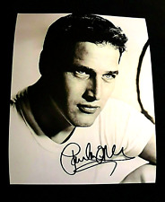 PAUL NEWMAN PHOTO Signed 8 x 10 Black White Autographed picture
