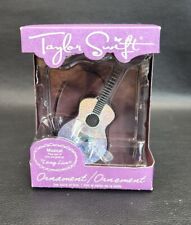 2010 American Greetings Taylor Swift Musical Silver Guitar Ornament 