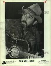 1983 Press Photo Musical artist Don Williams - tup08107 picture