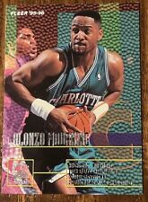 1995-96 Alonzo Mourning Fleer NBA BASKETBALL Card #19 picture