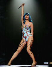 SEXY KATY PERRY SIGNED 11X14 PHOTO AUTHENTIC AUTOGRAPH BECKETT BAS 2 picture