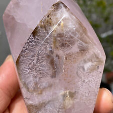 497g Rare Dendrite Pink Rose Quartz Crystal Inclusion Mineral Healing Specimen picture