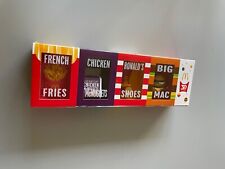 McDonald's Taiwan 30 Food Figure Box Set Of 4 New Sealed picture