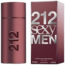 New 212 SEXY MEN Eau De Toilette 3.4 Oz/100ml Ca.ro.lina He.rre.ra Spray For Men picture