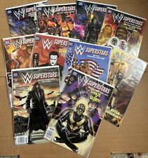 WWE Superstars Comic Lot | Super Genius | 1-7, 9, 10, 12 | VF/NM picture