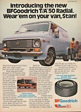 1979 BFGoodrich T/A 50 Radial Custom Van Tires - Vintage Ad picture