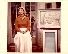 BR39 Rare Vtg Color Photo SARAH PURCELL Lovely TV Personality Pretty Blonde picture