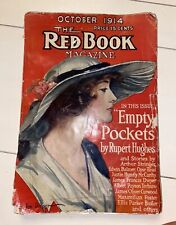 The Red Book Magazine October 1914 “Empty Pockets” Ephemera WW1 Era Great read picture