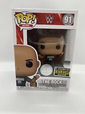 MINT Exclusive WWE The Rock w/ Championship Belt Bring It Funko picture