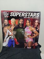 WWE Superstars 2024 Wall Calendar picture