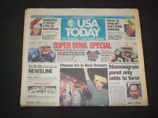 1997 JAN 24-26 USA TODAY NEWSPAPER - JURY CLOSE TO GETTING SIMPSON CASE -NP 7846 picture
