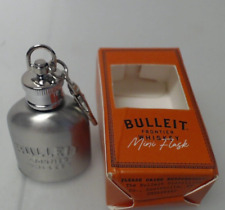 Bulleit Frontier Whiskey Bourbon Mini Flask Brand New picture