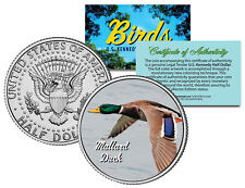 MALLARD DUCK * In Flight * BIRD JFK Kennedy Half Dollar U.S. Colorized Coin picture