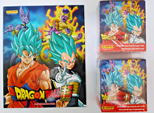 DRAGON BALL SUPER PANINI 2018 - 02 BOXES = 100 SEALED PACKAGES + EMPTY ALBUM picture