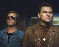 Once Upon A Time in Hollywood Brad Pitt Leonardo Di Caprio 24x36 inch Poster picture