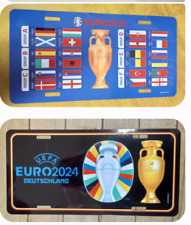 2 EUROCUP GIFTS: 1 EURO LICENSE PLATE + 1 2024 EUROCUP LICENSE PLATE $30.00 picture