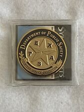 Department of Public Safety Texas Lieutenant Gold Challenge Coin (in plastic) picture