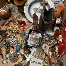 Grandma's Treasures Junk Drawer Lot Mixed Lot Vintage To Modern Mystery picture
