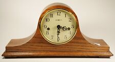 Vintage Howard Miller West Germany Mantel Chime Clock 612-618 2 JEWELS 17.5 wide picture