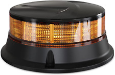 Agrieyes Amber Beacon Light 4.2Inch, Flashing Safety Warning Lights Permanent Mo picture