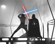 8x10 Darth Vader GLOSSY PHOTO photograph picture print luke skywalker saber duel picture