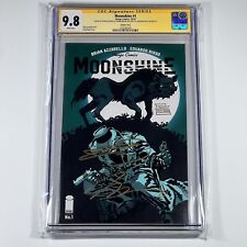 Moonshine #1 CGC SS 9.8 - Signed by FRANK MILLER & Azzarello & Risso Image 2017 picture