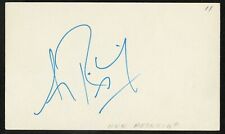 Ann Reinking d2020 signed autograph 3x5 Cut American Actress in Coco, Over Here picture