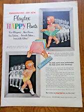 1953 F. W. Woolworth's Co Ad Array of Toiletries 1953 Playtex Hapy Pants Ad picture