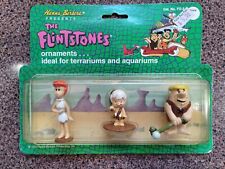 RARE Vintage Flintstones  3 Figures Vintage Hanna Barbera Set. Price Is For Set  picture