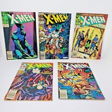 The Uncanny X-Men Marvel Comics #234, 235, 236,238, 239 Lot of 5  picture