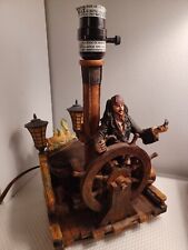 DISNEY PIRATES OF THE CARIBBEAN LAMP - JACK SPARROW LIGHT - JOHNNY DEPP WORKS picture