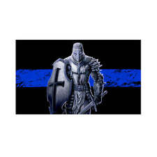 Thin Blue Line Crusader Magnet picture