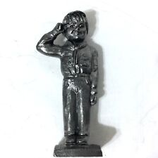 R.B. Boy Scout Pewter Figurine 3-1/8