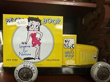 Betty Boop Tin Delivery Truck Car Toy schylling 1990 Vintage Collection Anime picture
