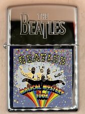 Vintage 1997 The Beatles Magical Mystery Tour High Polish Chrome Zippo Lighter picture