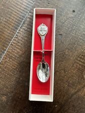 Vintage Souvenir Spoon Freemason FATAL Order Of The Eastern Star Masonic Rare picture